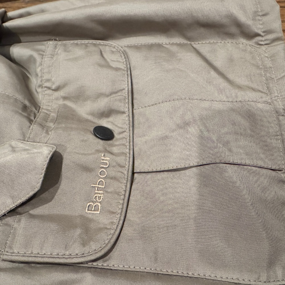 Barbour Beige Military Field Jacket - Picture 6 of 7